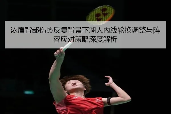 浓眉背部伤势反复背景下湖人内线轮换调整与阵容应对策略深度解析
